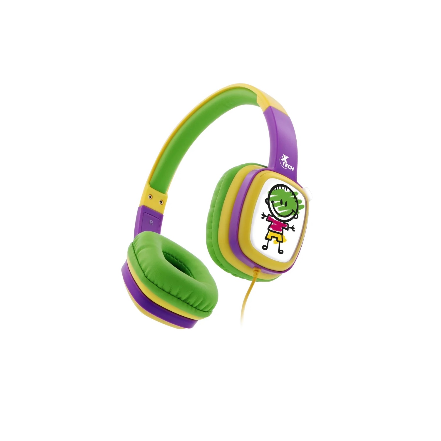 Auriculares - Xtech Sound Art - XTH-350YL - Verde